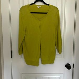 Talbots Cardigan Size XL